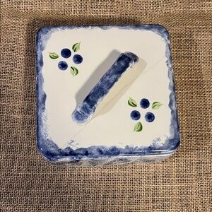 Blueberry Design Ceramic Box